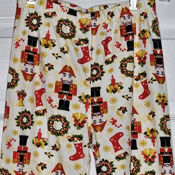 2 Pairs Christmas Leggings OSFA - Picture 4 of 16